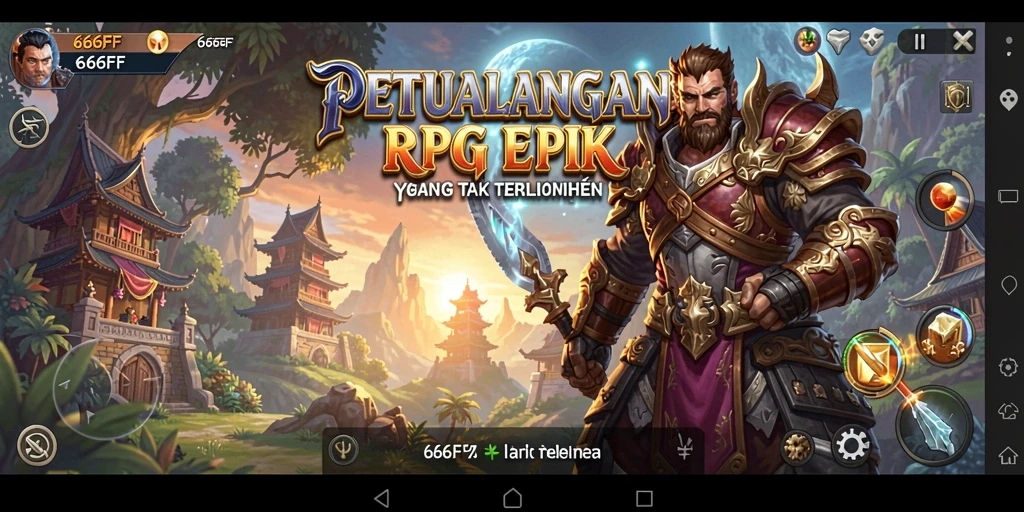 Gameplay seru di 666FF dengan karakter dan petualangan epik.