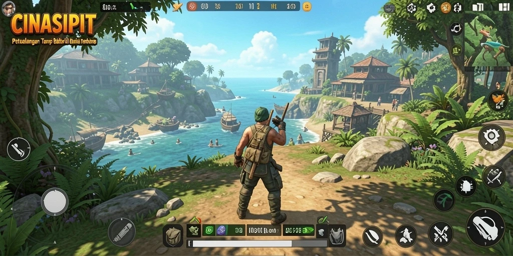 Gameplay seru di dunia terbuka CINASIPIT.
