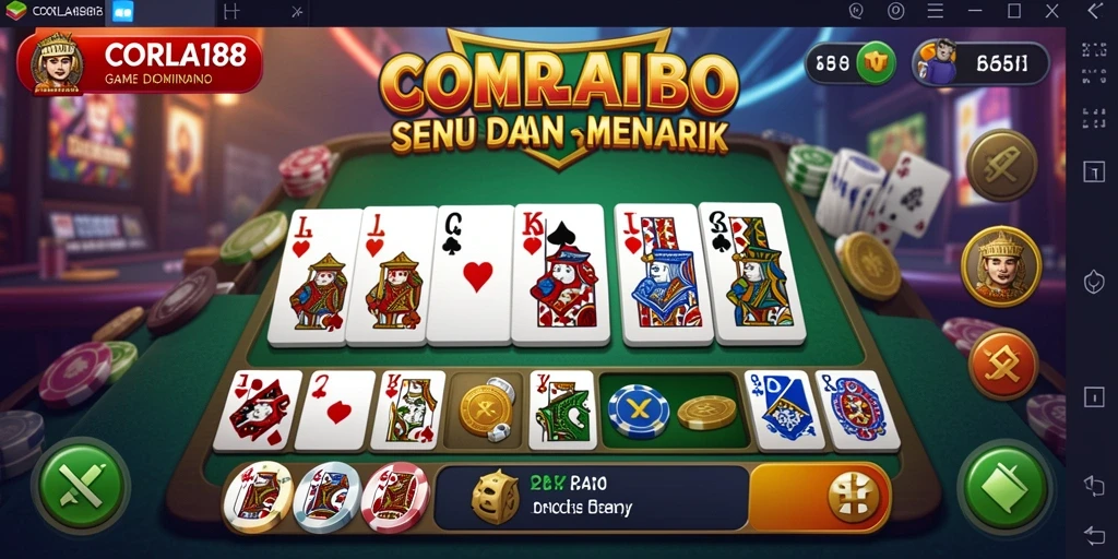 Gameplay seru dan menarik dari game Domino CORLA188.