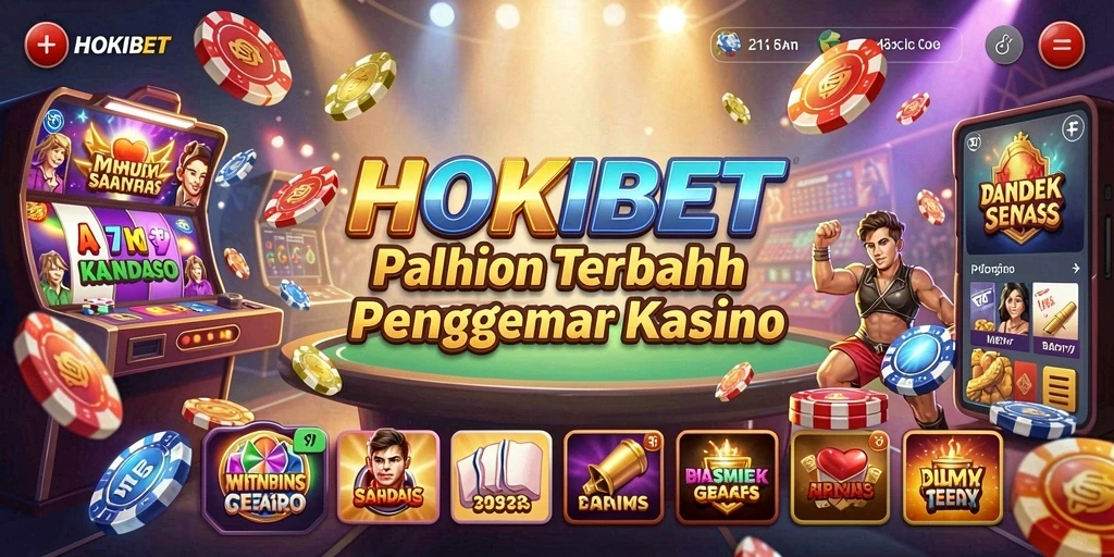 Tampilan menarik dari gameplay HOKIBET dengan berbagai pilihan permainan Kasino.