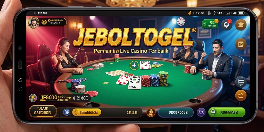 Tampilan gameplay menarik dari aplikasi Live Casino JEBOLTOGEL.