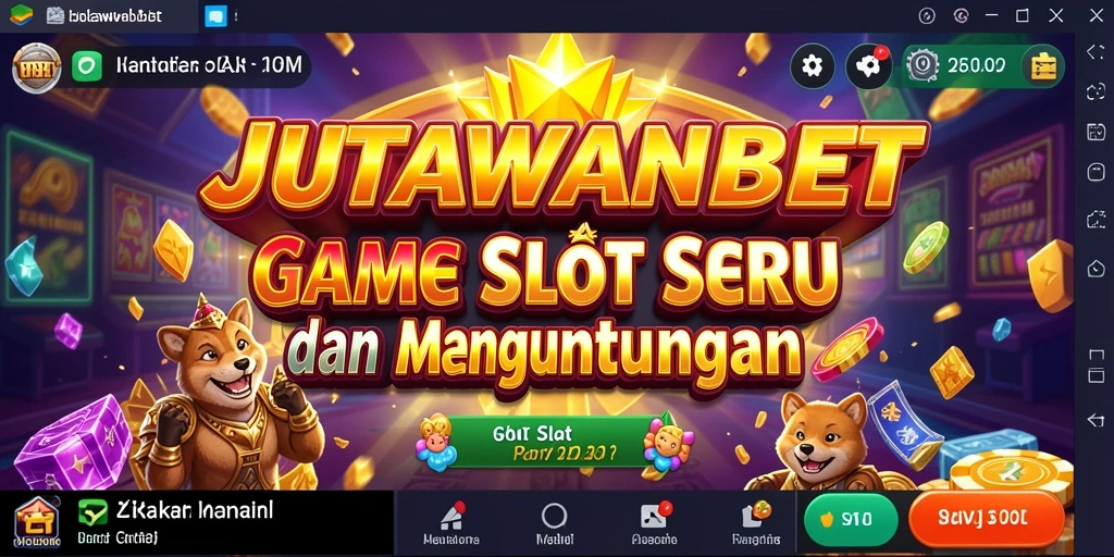 Tampilan gameplay JUTAWANBET yang menarik dan penuh warna.