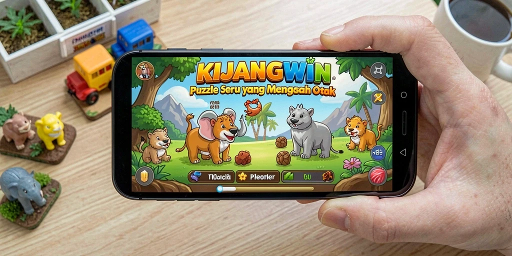 Tampilan gameplay KIJANGWIN yang menantang dan menarik.