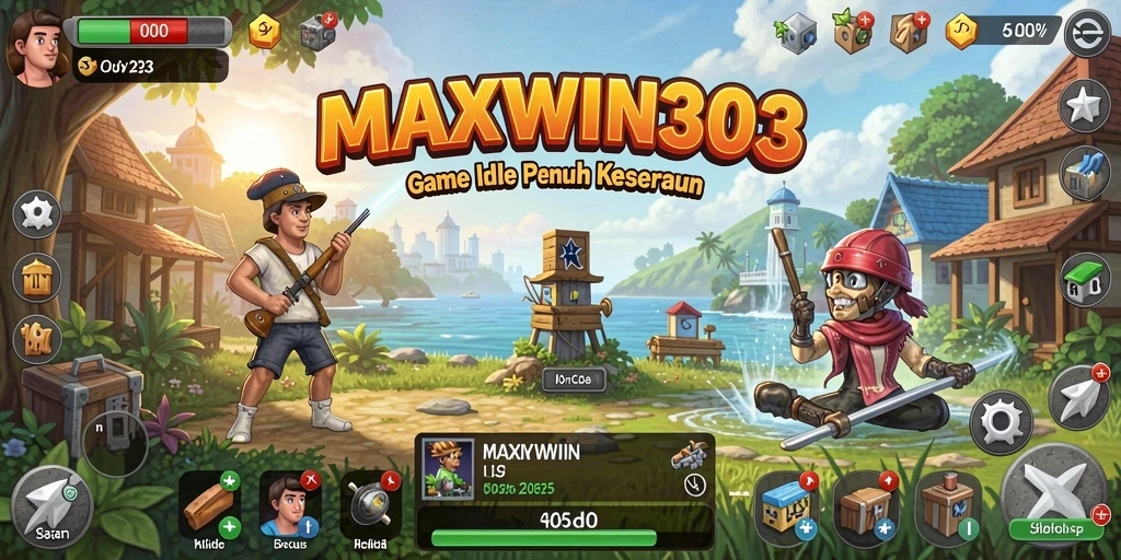 Tampilan gameplay MAXWIN303 yang menarik dan menawan dalam genre Idle.
