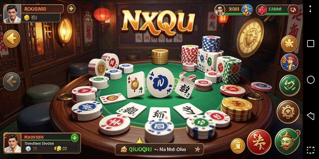 Tampilan screenshot saat bermain QiuQiu di NX303.