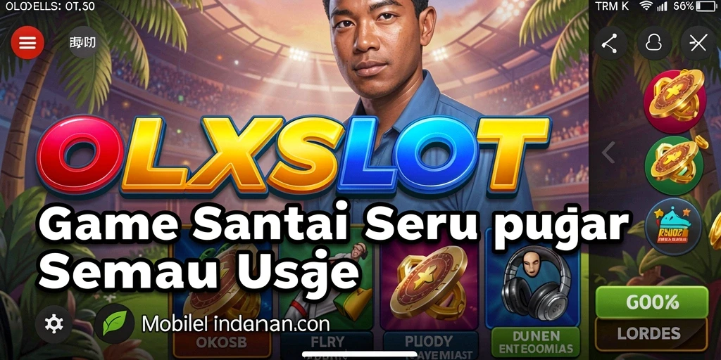 Screenshot OLXSLOT menampilkan momen seru gameplay dan slot menarik.