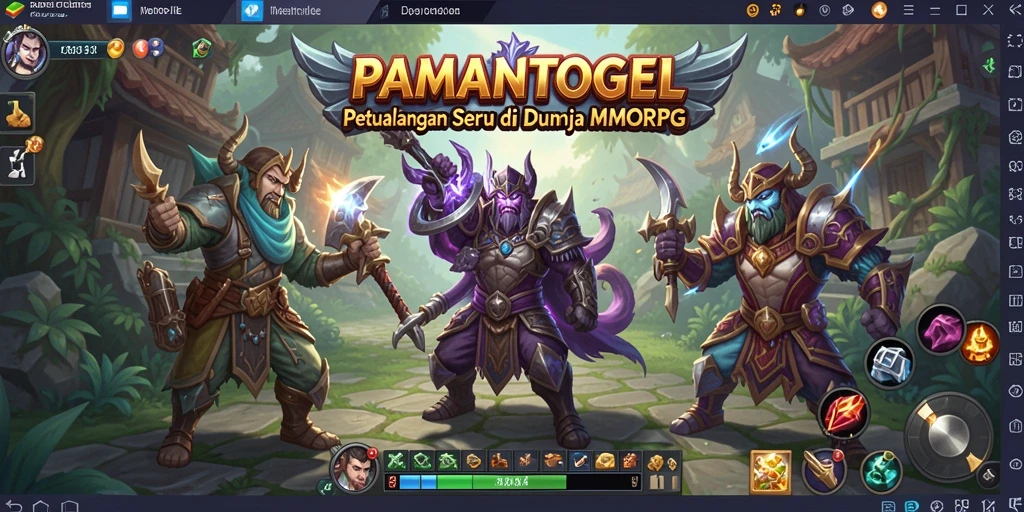 Gameplay seru PAMANTOGEL dengan dunia yang luas dan grafis memukau.