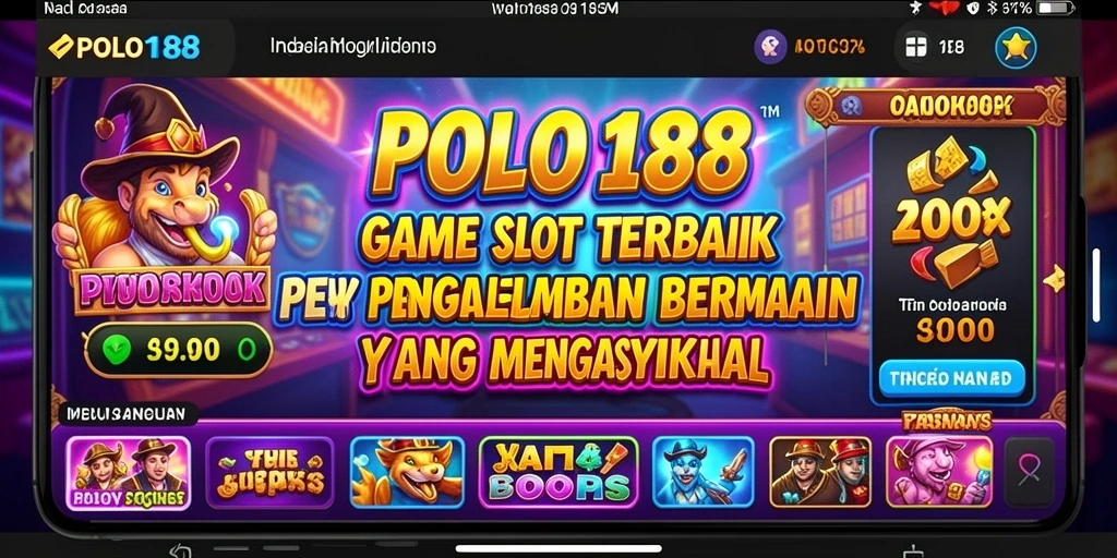 Tampilan gameplay Slot POLO188 yang menarik dan mengasyikkan.