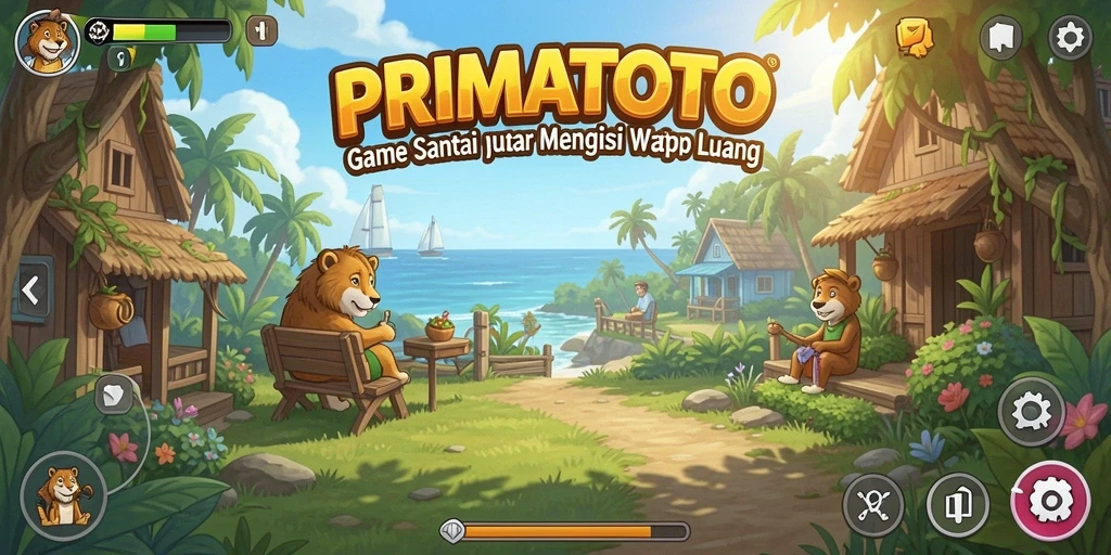 Tampilan gameplay seru PRIMATOTO saat dimainkan.