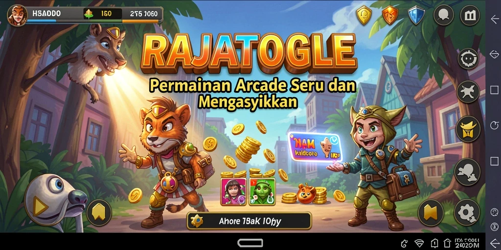 Tampilan gameplay RAJATOGEL yang seru dan menarik.