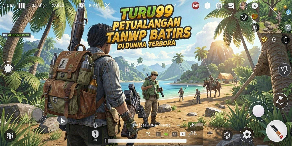 Gameplay Open World TURU99 dengan eksplorasi yang mendalam.