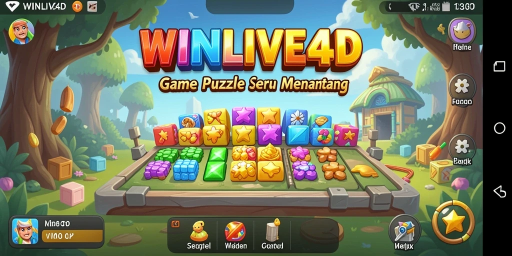 Tampilan gameplay <strong>WINLIVE4D</strong> yang seru dan penuh tantangan.