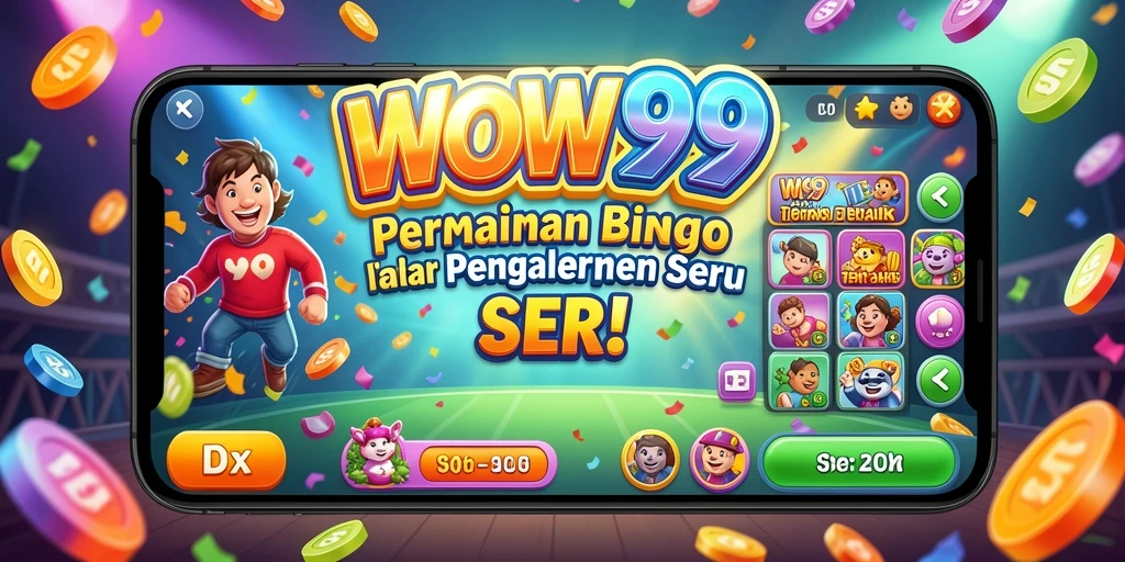 Tampilan seru gameplay Bingo di WOW99 yang mendebarkan.